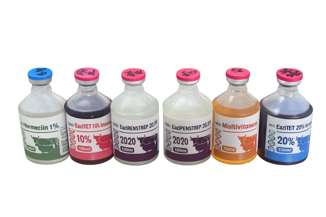 Injectable veterinary medicines