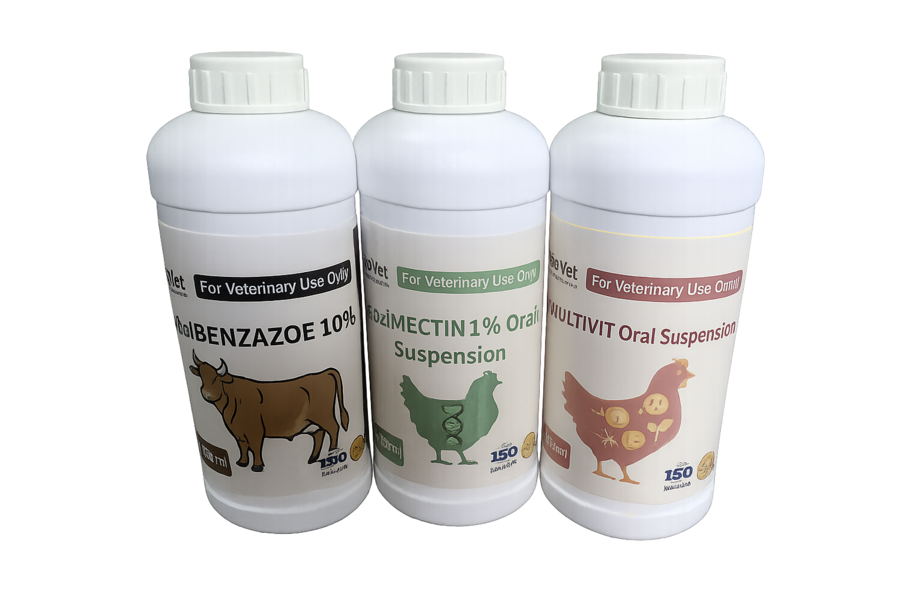 Oral suspension veterinary medicines
